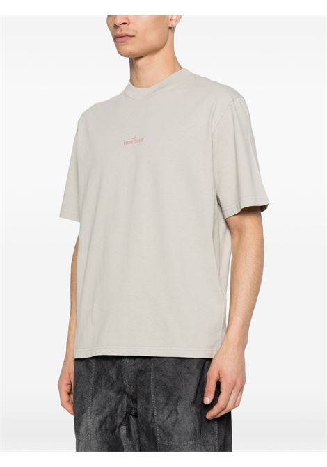 2100001 t-shirt man pearl grey STONE ISLAND | L1S15 2100001 S0374V0061